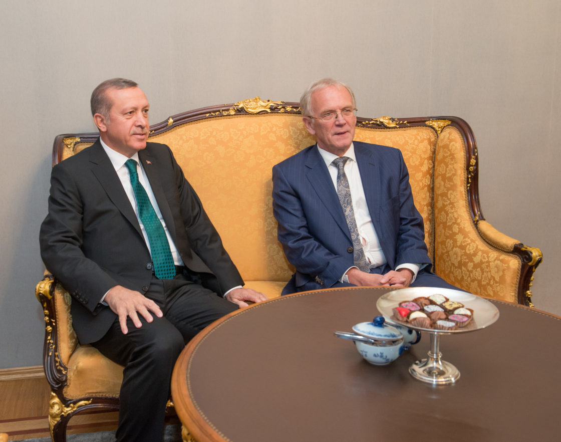 Kohtumine Türgi presidendi Recep Tayyip Erdoğaniga
